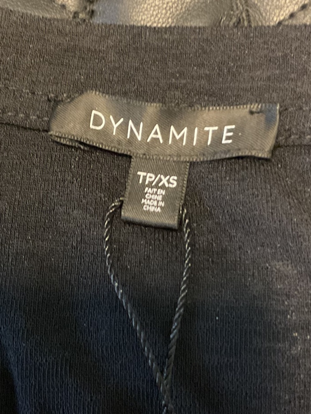2 FOR $12!  💐NWT💐Dynamite Long Sleeved V Plunge bodysuit - size XS - Picture 5 of 5